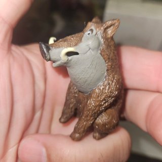 Buitre y Jabali