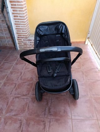 Carrito Gemelar Negro