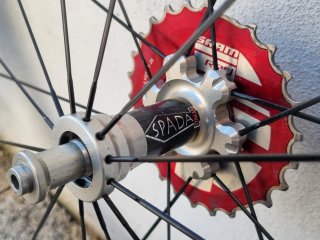 Ruote Spada Stiletto carbonio BDC tubolari