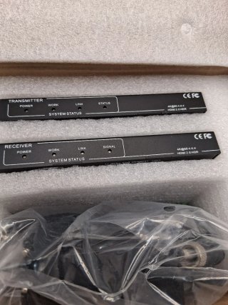 Rezcoo EZ-EX70H2A-T/R Extensor HDMI 4K