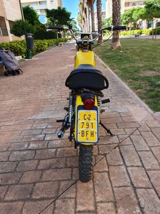 Puch Super Minicross TT con matricula no pasa itv