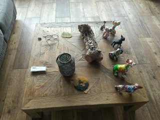 Mesa de madera mexicana