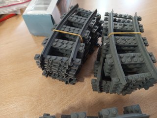 Vías de tren Lego Originales