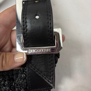 Bolso Zadig & Voltaire negro tejido