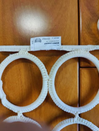 Colgador de pañuelos Ikea blanco