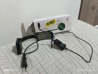 Lámpara LED Acuario Negro/Blanco