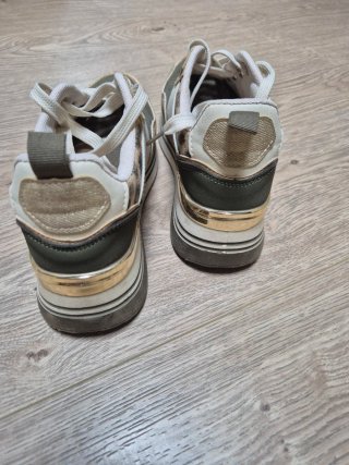 Scarpe donna 39 beige/verde