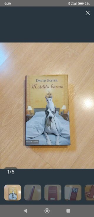 6 Libros tapa dura x 6€