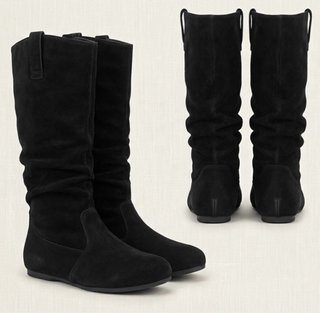 Botas altas de mujer estilo slouchy