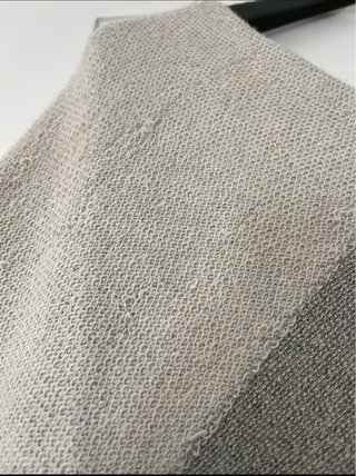 Abito cotone beige/grigio taglia unica