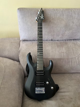 Guitarra Eléctrica Negra Cort X