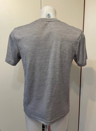 T-shirt Reebok running uomo Tg S grigia
