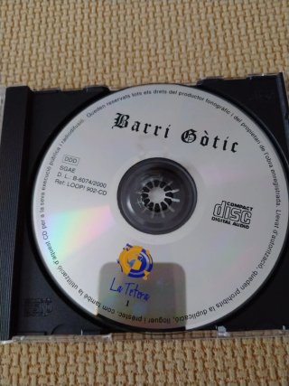 CD BARRI GOTIC- Esther Carbonell-Joan de la Torre
