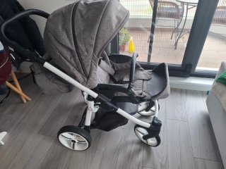 Carro bebe con silla, capazo, Saco Carrito Bebé.