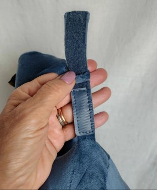 Cuscino da viaggio Travel Blue Memory
