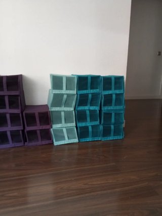 1,50 unidad. Organizadores de Zapatos Ikea Morado