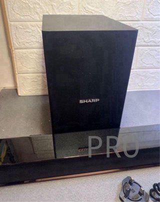Soundbar 2.1 Slim con Subwoofer inalámbrico SHARP