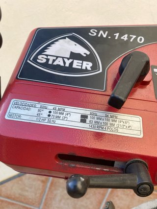 Sierra de cinta Stayer para metal