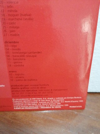 Bunbury - Edición Especial Promoción