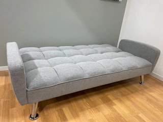 SOFA CAMA ABATIBLE NEGRO Y GRIS,IDEAL APARTAMENTOS