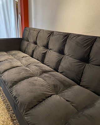 SOFA CAMA ABATIBLE NEGRO Y GRIS,IDEAL APARTAMENTOS