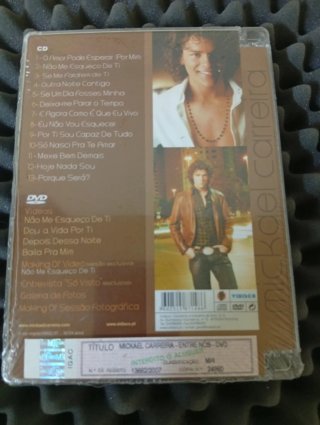CD+DVD Mickael Carreira Edição Limitada