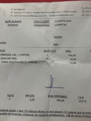 OJO cambio opel
