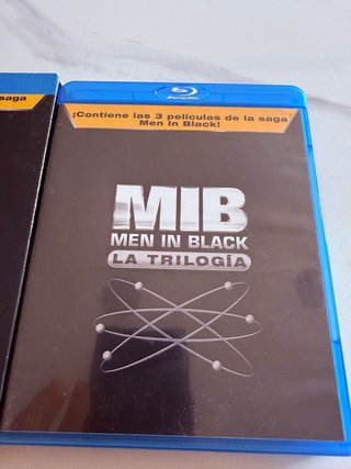 Trilogía MIB Blu-ray - Como Nuevo