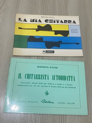 Lotto 4 Libri Metodi Chitarra Berben