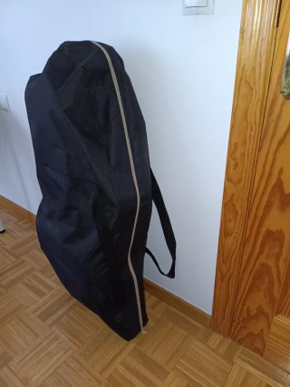 Silla de Masaje Ergonómica Plegable Negra