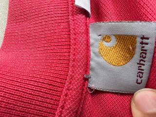 Camiseta polo Carhartt roja