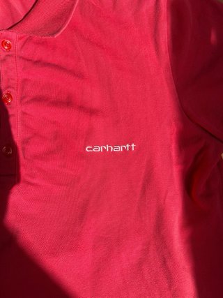 Camiseta polo Carhartt roja