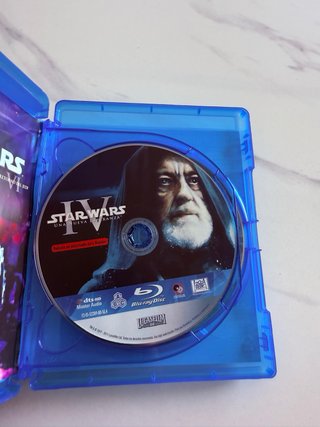 Star Wars Saga IV, V, VI Blu-ray Trilogía