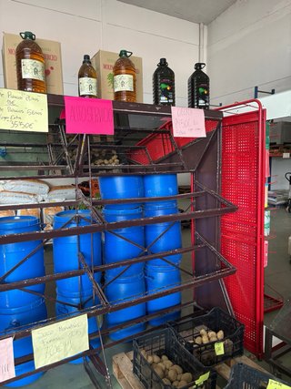 Estanteria de fruta juntas o separadas