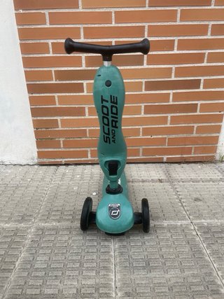 Patinete 2 en 1 Scoot and Ride Verde