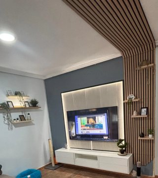 Instalación TV y luz indirecta