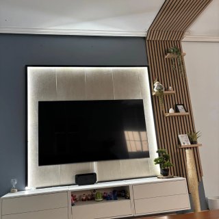 Instalación TV y luz indirecta