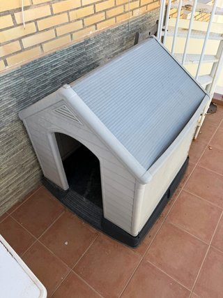 Caseta Perro Exterior Grande Plástico