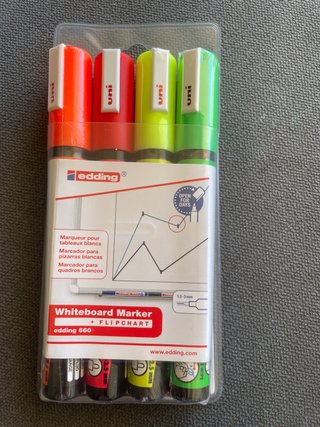 Rotuladores Edding 660 (4 uds)