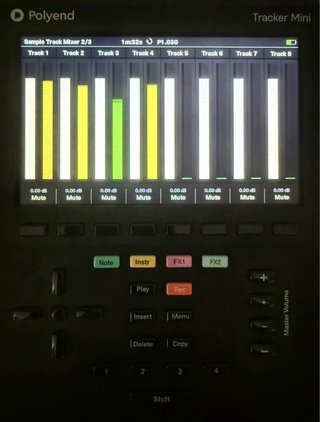 Polyend Tracker Mini, perfecto estado, en garantía
