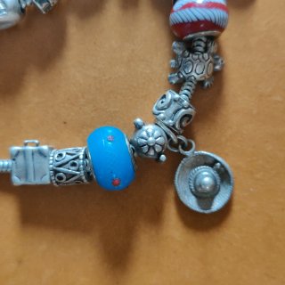 Pulsera Estilo Pandora Plata