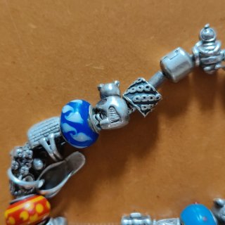 Pulsera Estilo Pandora Plata