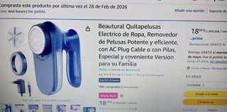 Quitapelusas Eléctrico Beautural