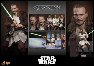 QUI-GON JINN (COLLECTOR EDITION) – HOT TOYS
