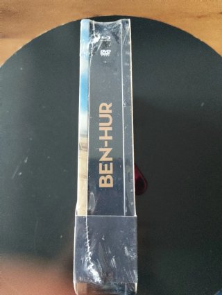 Ben-Hur. Cofre Metálico. Blu-ray, DVD y CD.