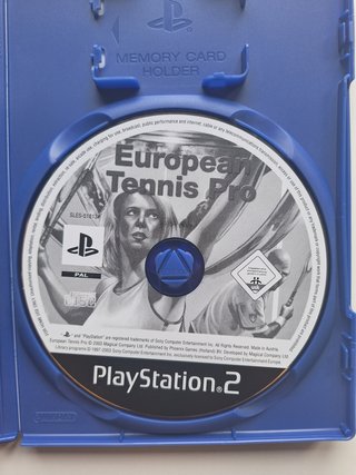 European Tennis Pro PS2 Gioco Originale PAL