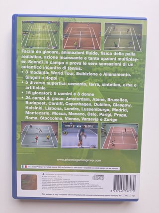 European Tennis Pro PS2 Gioco Originale PAL