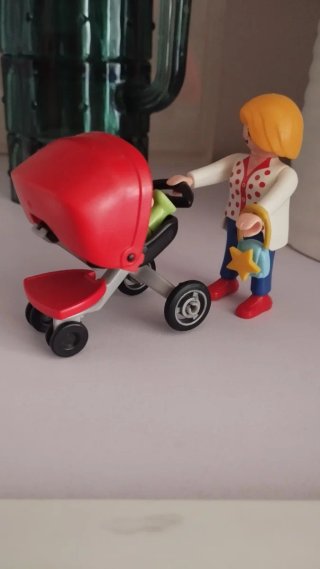 PLAYMOBIL Mamá con carrito gemelos