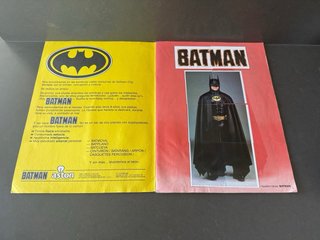 Batman Álbum Cromos Aston Ediciones 1989