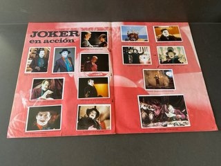 Batman Álbum Cromos Aston Ediciones 1989